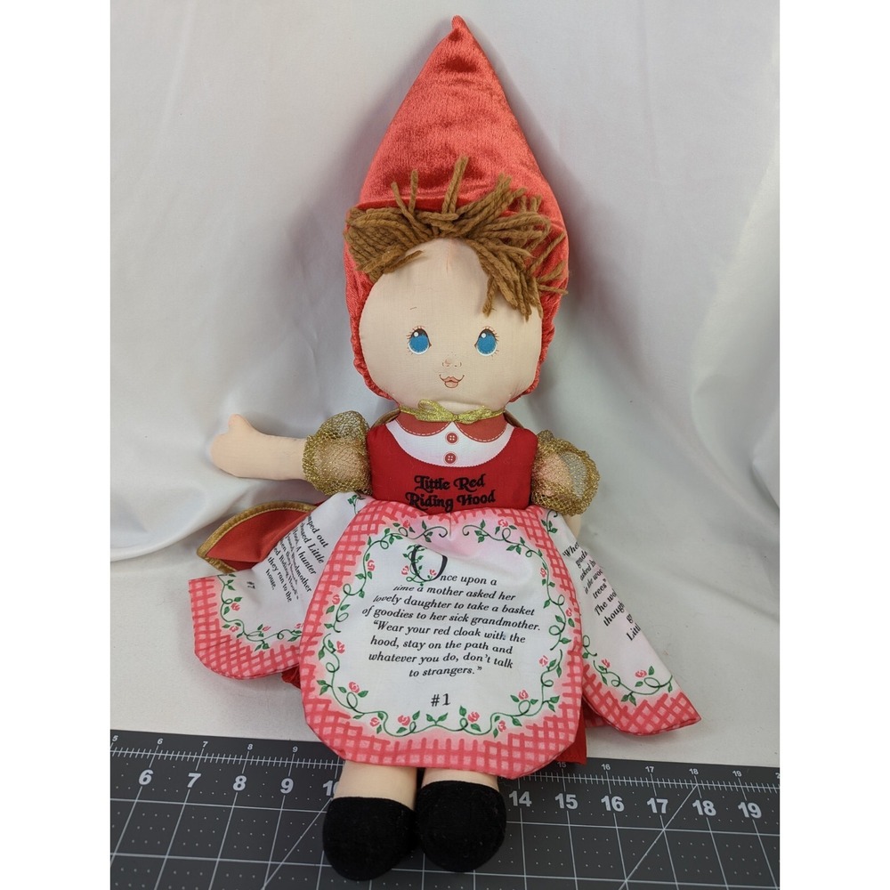 Eden Little Red Riding Hood Cloth‎ Doll 20 Inch Stuffed Toy